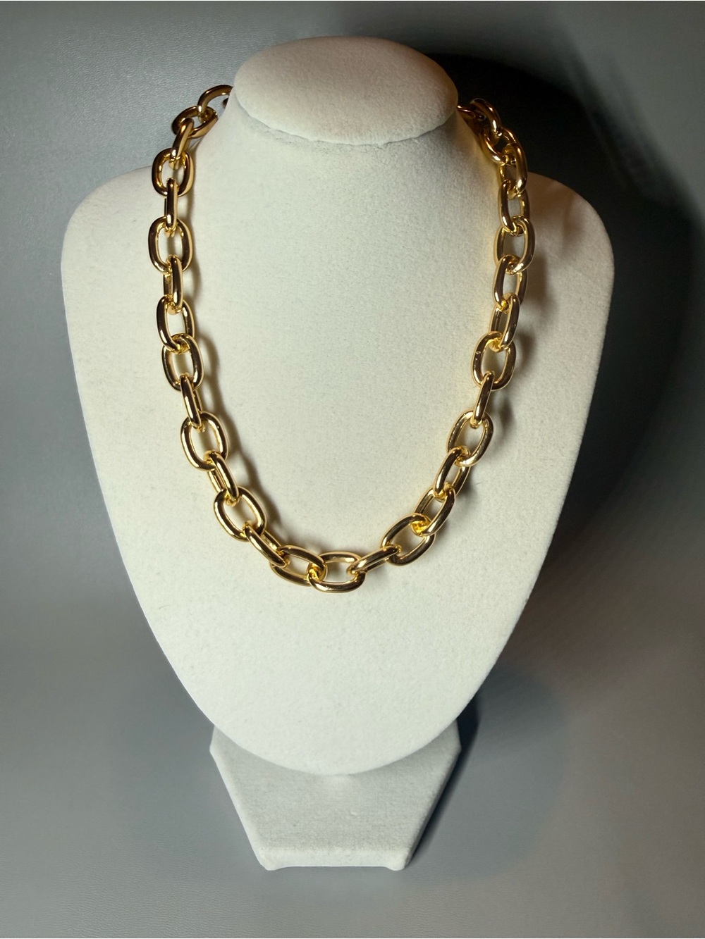 Gold Chain Link Necklace - Women Jewelry